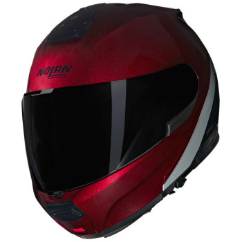 Casque moto modulable Nolan N100-6 VERNICIATURA SPECIALE Rosso/Nero