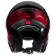 Casque moto modulable Nolan N100-6 VERNICIATURA SPECIALE Rosso/Nero