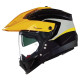 Casque moto Nolan N70.2 X CONVINTO Nero/Grigio/Giallo