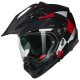 Motorcycle helmet Nolan N70.2 X RUVIDO Nero/Grigio/Rosso