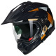 Casque moto Nolan N70.2 X RUVIDO Nero/Grigio/Ocra