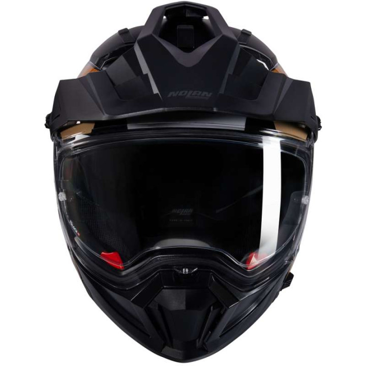 Casque moto Nolan N70.2 X RUVIDO Nero/Grigio/Ocra