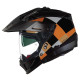 Casque moto Nolan N70.2 X RUVIDO Nero/Grigio/Ocra