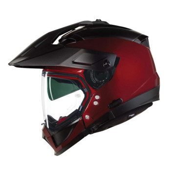 Casque moto Nolan N70.2 X CLASSICO NOBILE Rosso/Nero