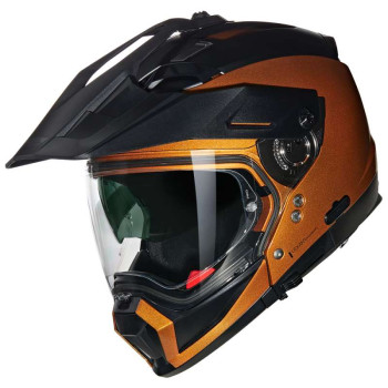 Casque moto Nolan N70.2 X CLASSICO NOBILE Ocra/Nero