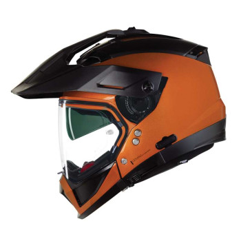 Casque moto Nolan N70.2 X CLASSICO NOBILE Ocra/Nero