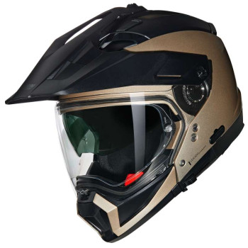 Casque moto Nolan N70.2 X CLASSICO NOBILE Sable/Noir