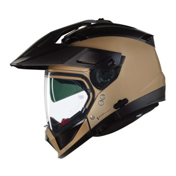 Casque moto Nolan N70.2 X CLASSICO NOBILE Sable/Noir