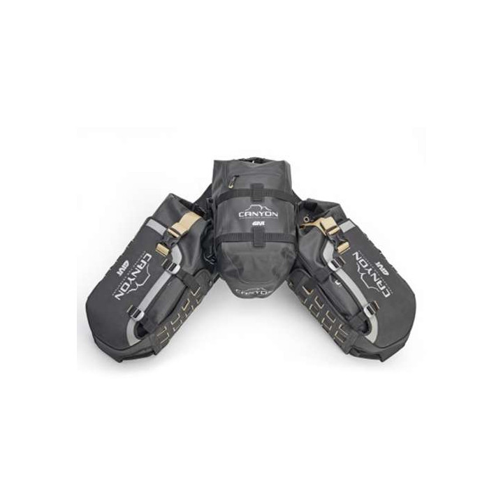 Kit bagagerie Givi GRT721B CANYON-BASE pour trail/enduro Kit bagagerie Givi GRT721B CANYON-BASE pour trail/enduro