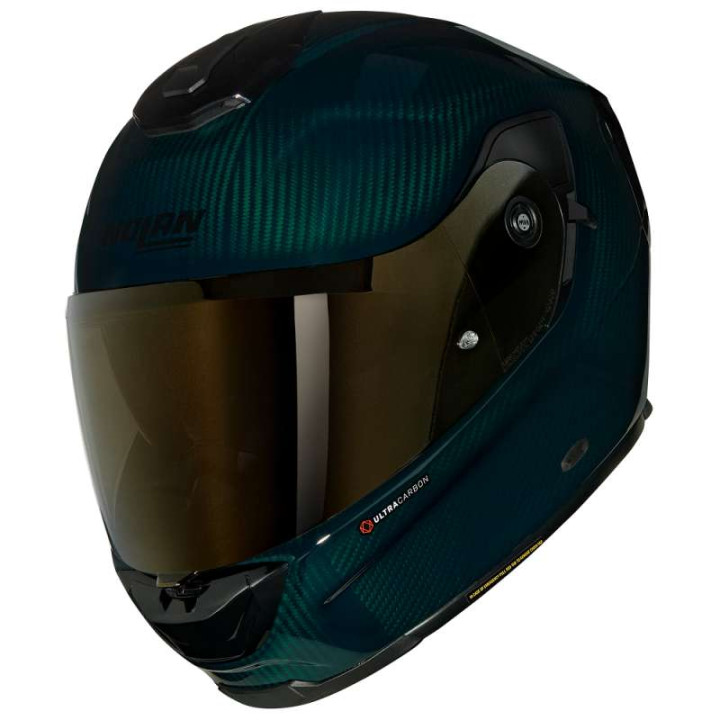Motorcycle helmet Nolan X-903 ULTRA CARBON LIQUIDO Verde