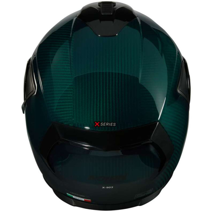 Motorcycle helmet Nolan X-903 ULTRA CARBON LIQUIDO Verde