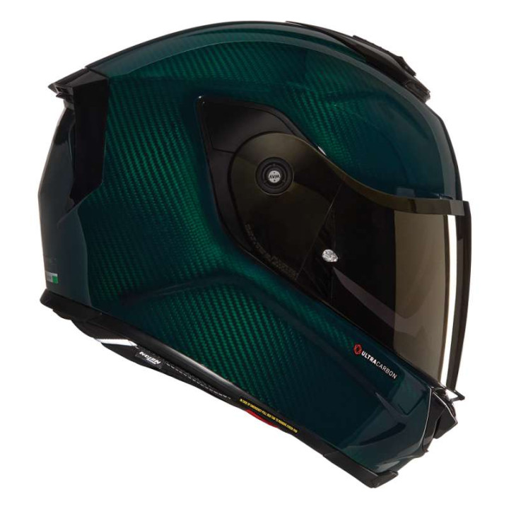 Motorcycle helmet Nolan X-903 ULTRA CARBON LIQUIDO Verde