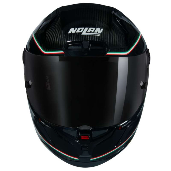 Motorcycle helmet Nolan X-804 RS ULTRA CARBON ASSO PICCHE Carbonio/Nero/Italia