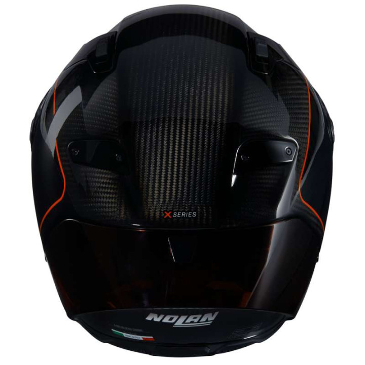 Motorcycle helmet Nolan X-804 RS ULTRA CARBON ASSO PICCHE Carbonio/Nero/Rosso