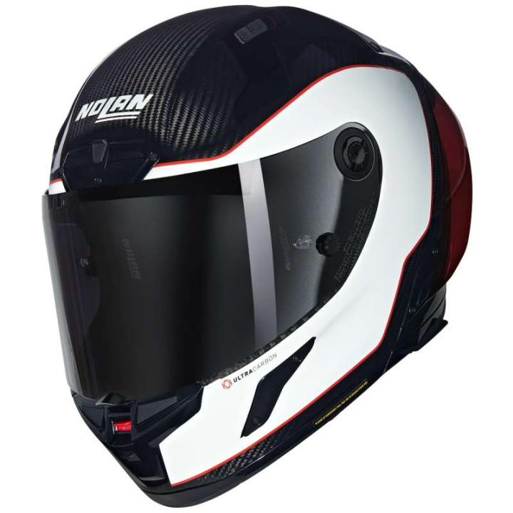 Casque moto Nolan X-804 RS ULTRA CARBON ASSO PICCHE Carbonio/Bianco/Rosso Casque moto Nolan X-804 RS ULTRA CARBON ASSO PICCHE Carbonio/Bianco/Rosso