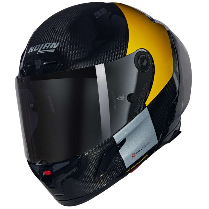 Casque moto Nolan X-804 RS ULTRA CARBON COMBO GARA Carbonio/Giallo