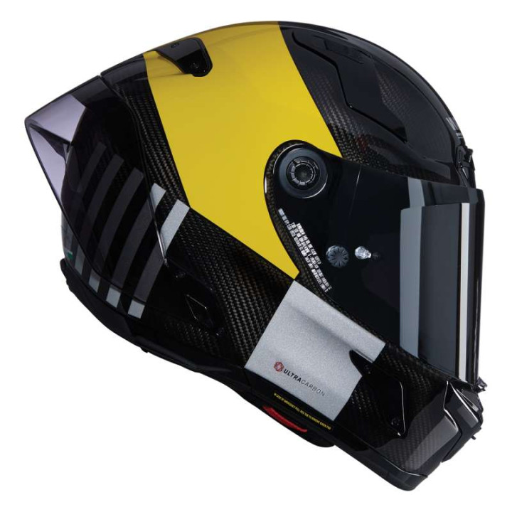 Casque moto Nolan X-804 RS ULTRA CARBON COMBO GARA Carbonio/Giallo