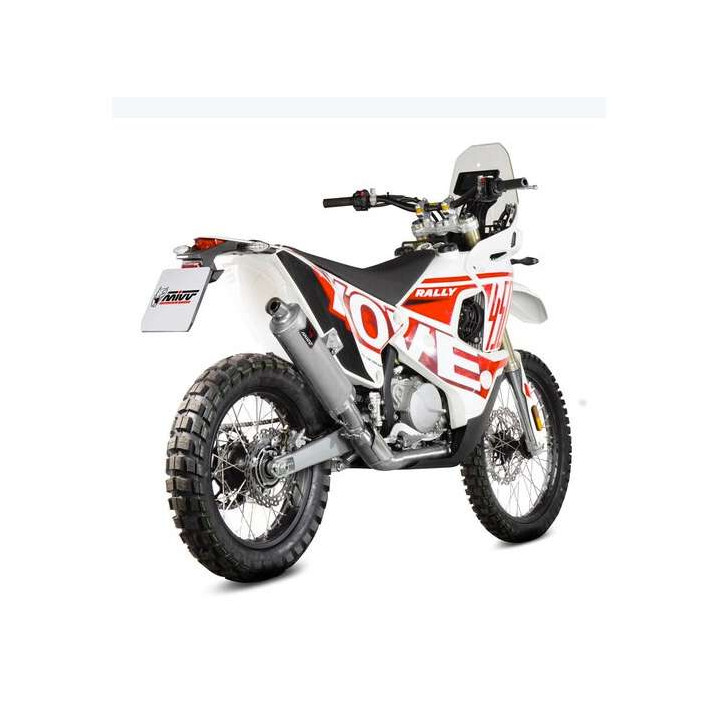 Silencieux Homologué Mivv DAKAR Inox (KO.001.LDKX) Kove 450 RALLY