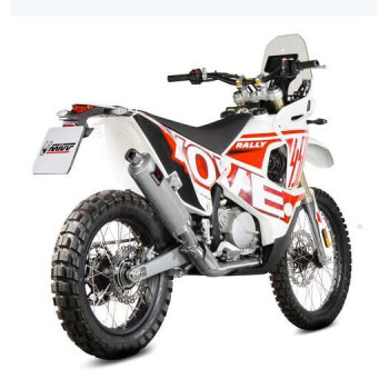 Silencieux Homologué Mivv DAKAR Inox (KO.001.LDKX) Kove 450 RALLY