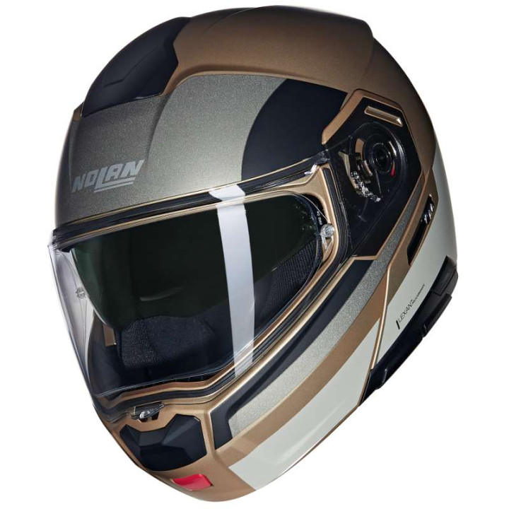 Casque moto modulable Nolan N90-3 ROBOTO Sabbia/Pietra/Nero Casque moto modulable Nolan N90-3 ROBOTO Sabbia/Pietra/Nero