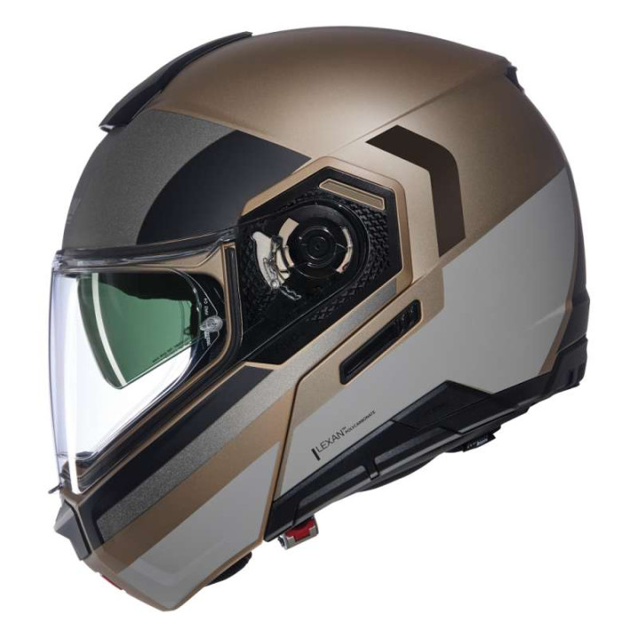 Modular motorcycle helmet Nolan N90-3 ROBOTO Sabbia/Pietra/Nero