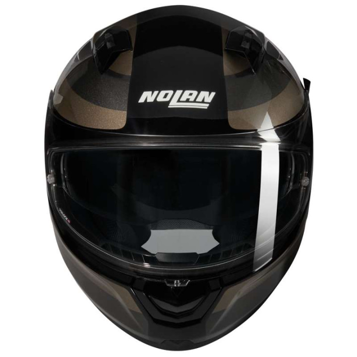 Motorcycle helmet Nolan N60-6 ERMETICO Nero/Pietra