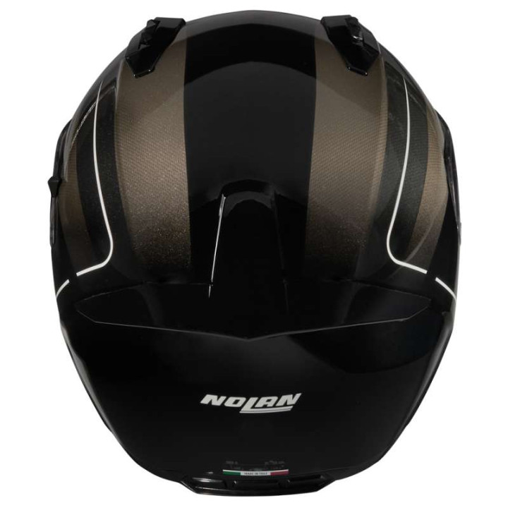 Motorcycle helmet Nolan N60-6 ERMETICO Nero/Pietra
