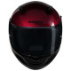 Motorcycle helmet Nolan N60-6 VERNICIATURA SPECIALE Nero/Rosso Viscerale/Grigio