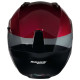 Motorcycle helmet Nolan N60-6 VERNICIATURA SPECIALE Nero/Rosso Viscerale/Grigio