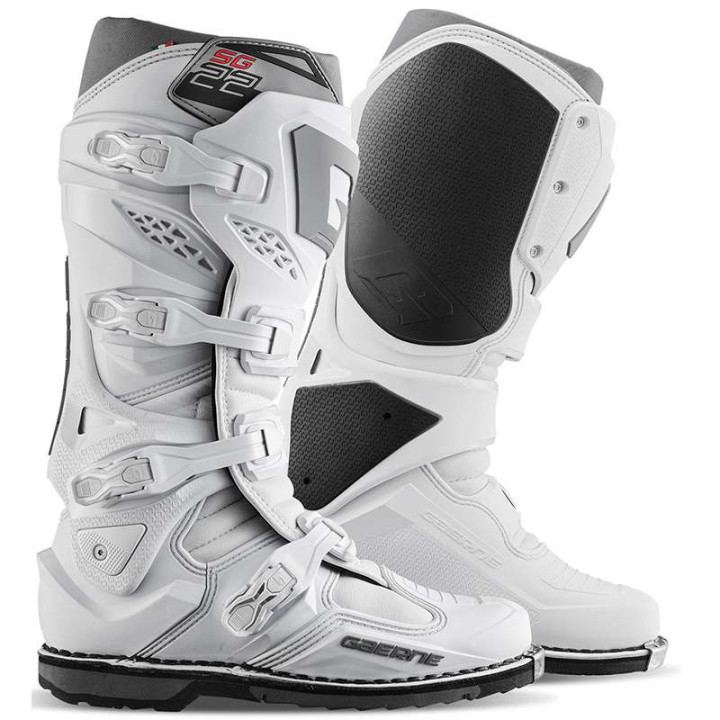 Gaerne SG22 WHITE motorcycle boots Gaerne SG22 WHITE motorcycle boots