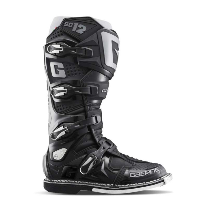 Bottes moto cross Gaerne SG12 Black 2019