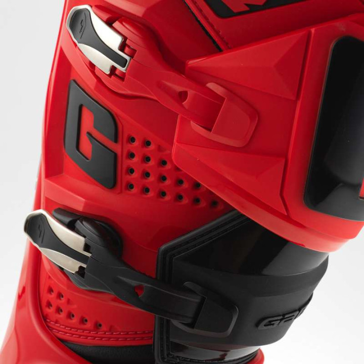 Bottes moto cross Gaerne SG12 Red/Black
