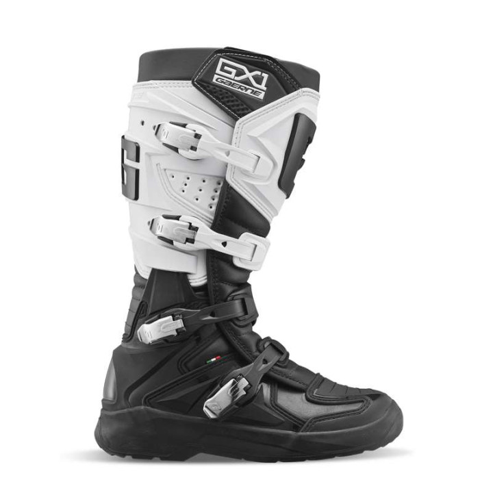 Bottes cross Gaerne GX1 EVO Noir/Blanc