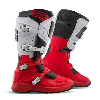 Bottes cross Gaerne GX1 EVO Rouge/Blanc