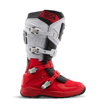 Bottes cross Gaerne GX1 EVO Rouge/Blanc