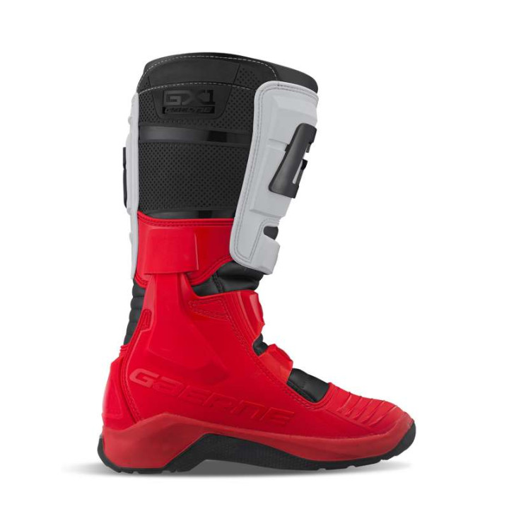 Bottes cross Gaerne GX1 EVO Rouge/Blanc