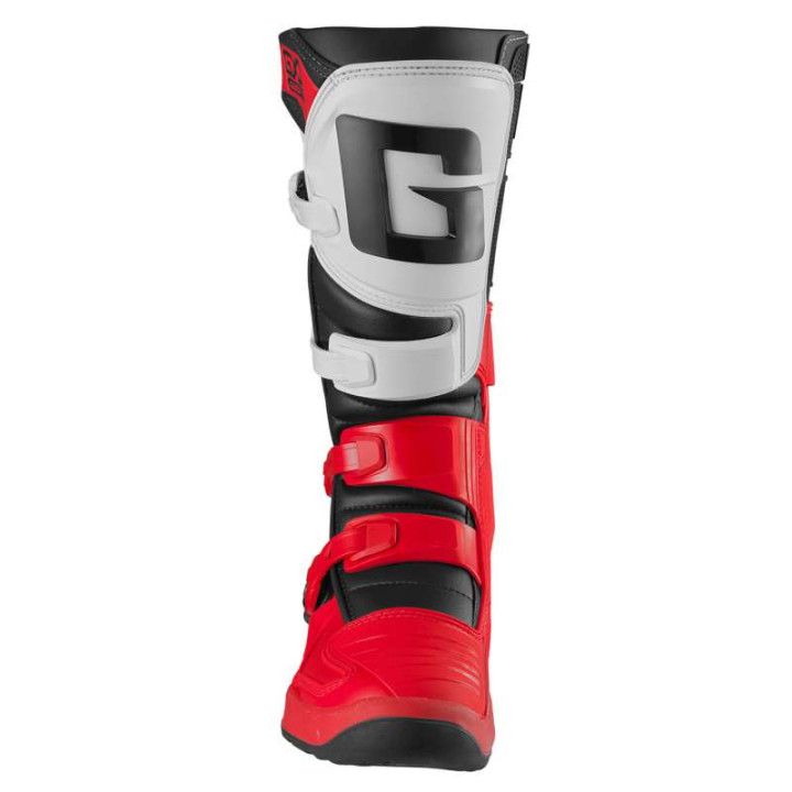 Bottes cross Gaerne GX1 EVO Rouge/Blanc