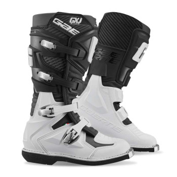 Bottes cross enfant Gaerne GXJ Noir/Blanc