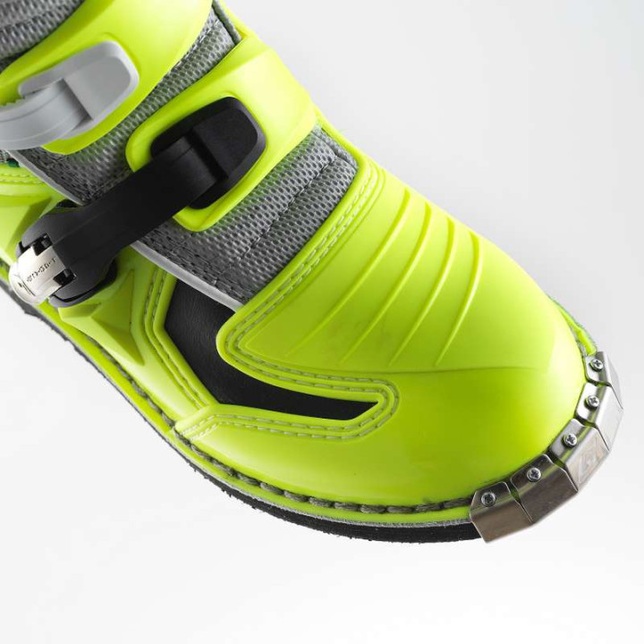 Bottes cross enfant Gaerne GX-J Gris/Jaune fluo