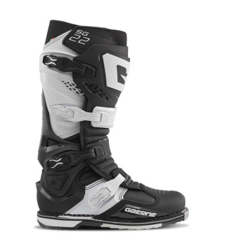 Bottes moto Gaerne SG22 Noir/Blanc Bottes moto Gaerne SG22 Noir/Blanc