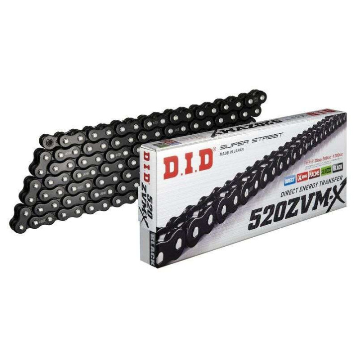 Kit chaîne moto super renforcé DID 520 ZVMX Honda XL750 TRANSALP