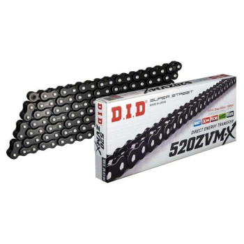 Kit chaîne moto super renforcé DID 520 ZVMX Honda XL750 TRANSALP