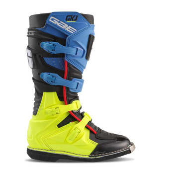 Bottes cross enfant Gaerne GXJ Black/Blue/Yellow