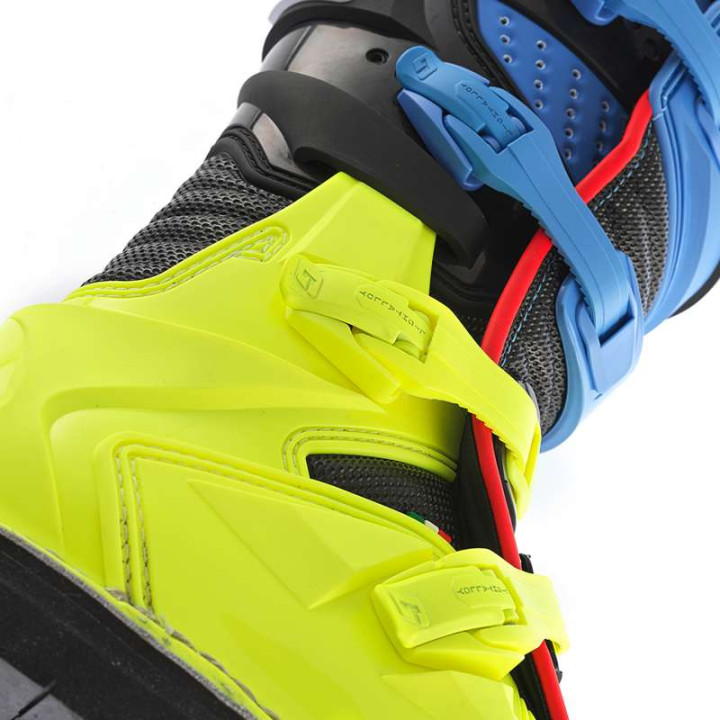 Bottes cross enfant Gaerne GXJ Black/Blue/Yellow