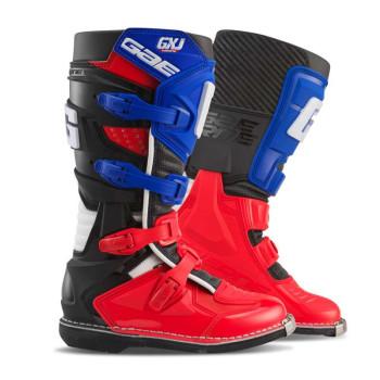 Bottes cross enfant Gaerne GXJ Red/White/Blue