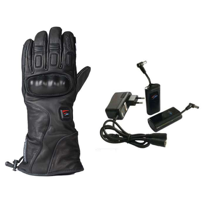 Gants moto chauffants Gerbing XTREME XRL 3.0 + Kit 2 batteries/chargeur Gerbing 7V 2600 mAh