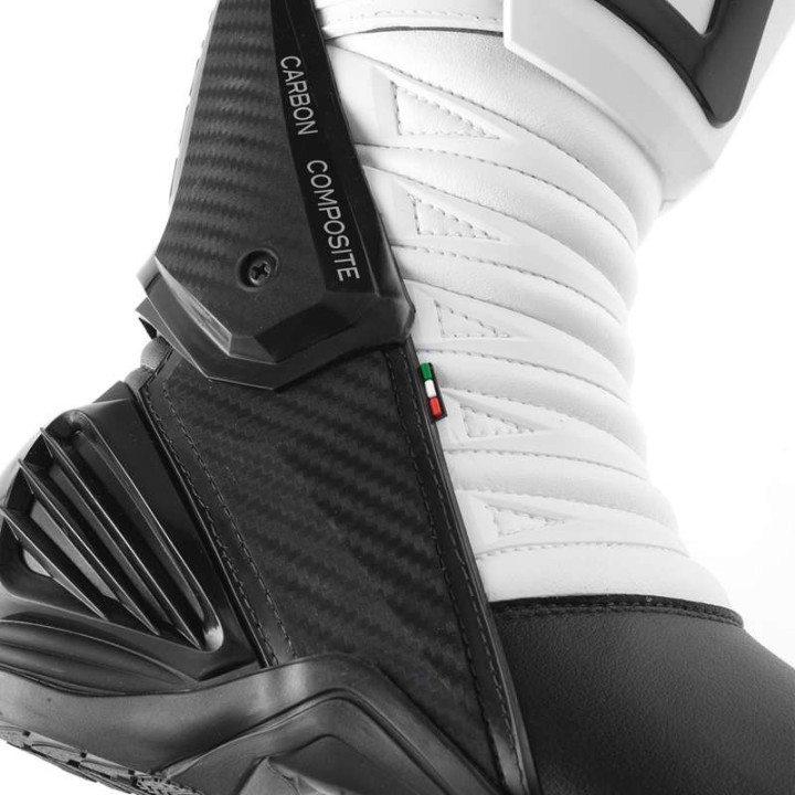 GAERNE GP1 LS Black/White motorcycle boots