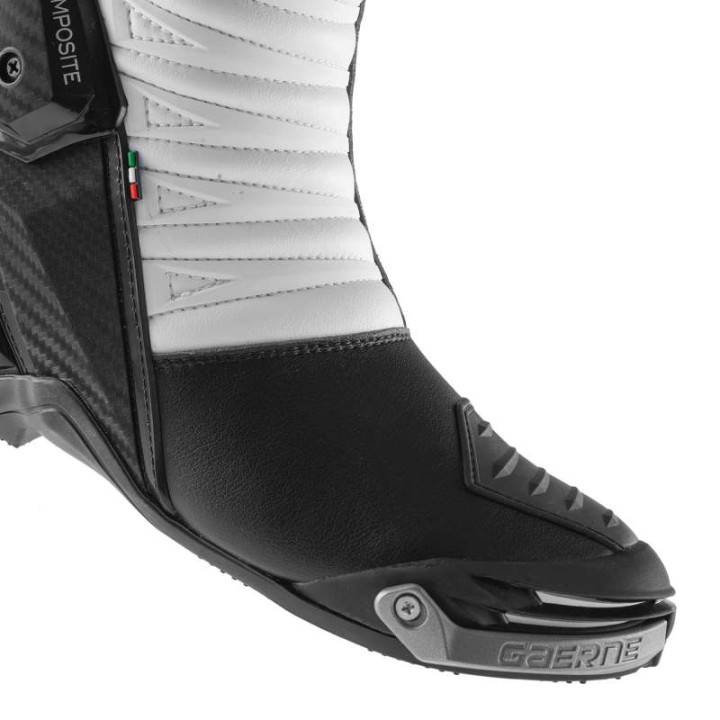 GAERNE GP1 LS Black/White motorcycle boots