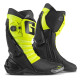 GAERNE GP1 LS Black/Fluo Yellow motorcycle boots