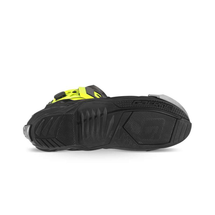 GAERNE GP1 LS Black/Fluo Yellow motorcycle boots